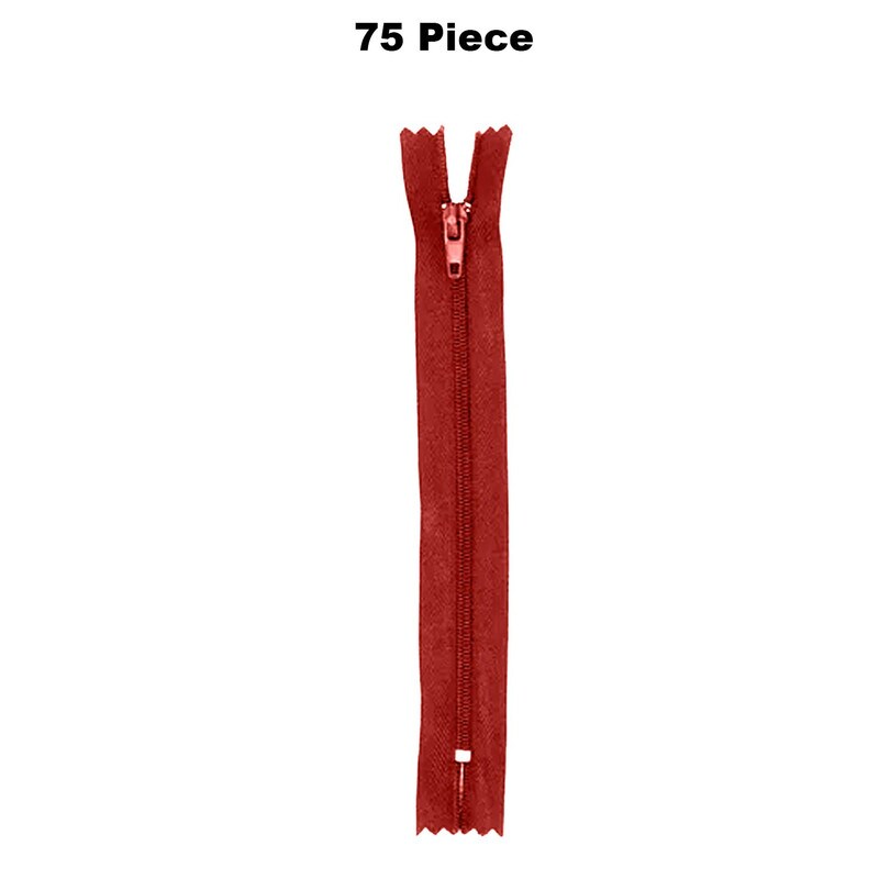 Nylon Zippers 4 Inches Coil #3 Closed Bottom