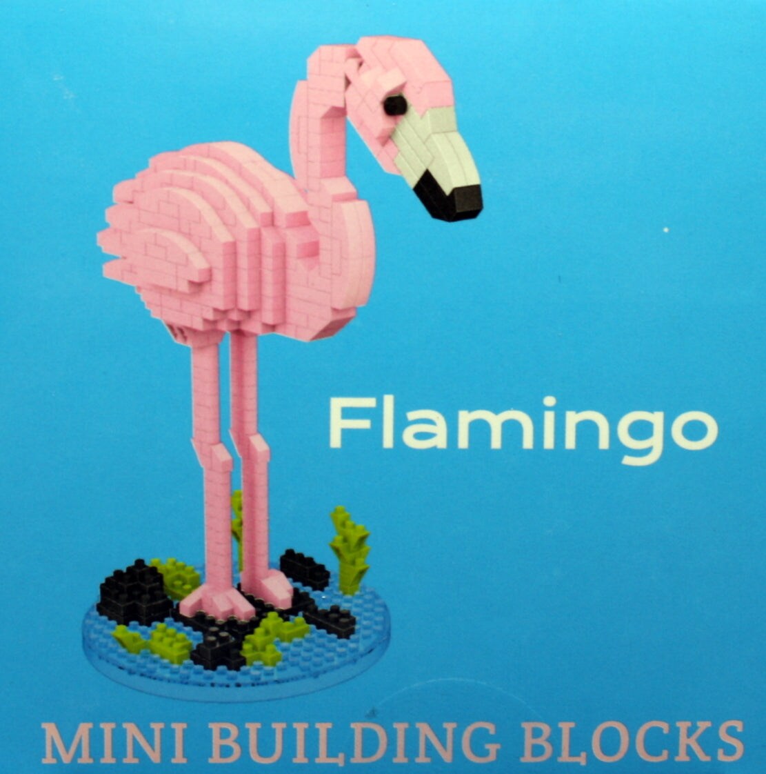 Mini Building Blocks - Flamingo