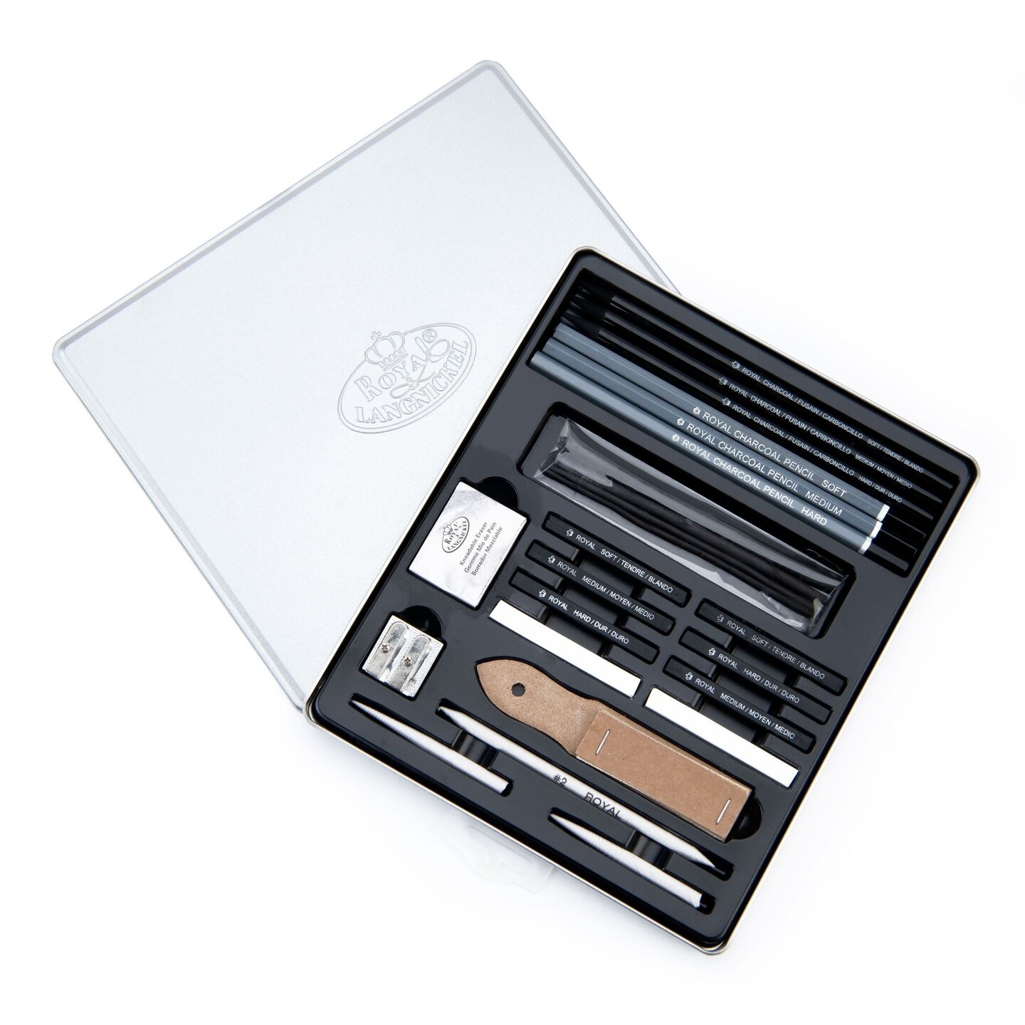 RSET-ART2711 | Charcoal Drawing Art Set - 25pc