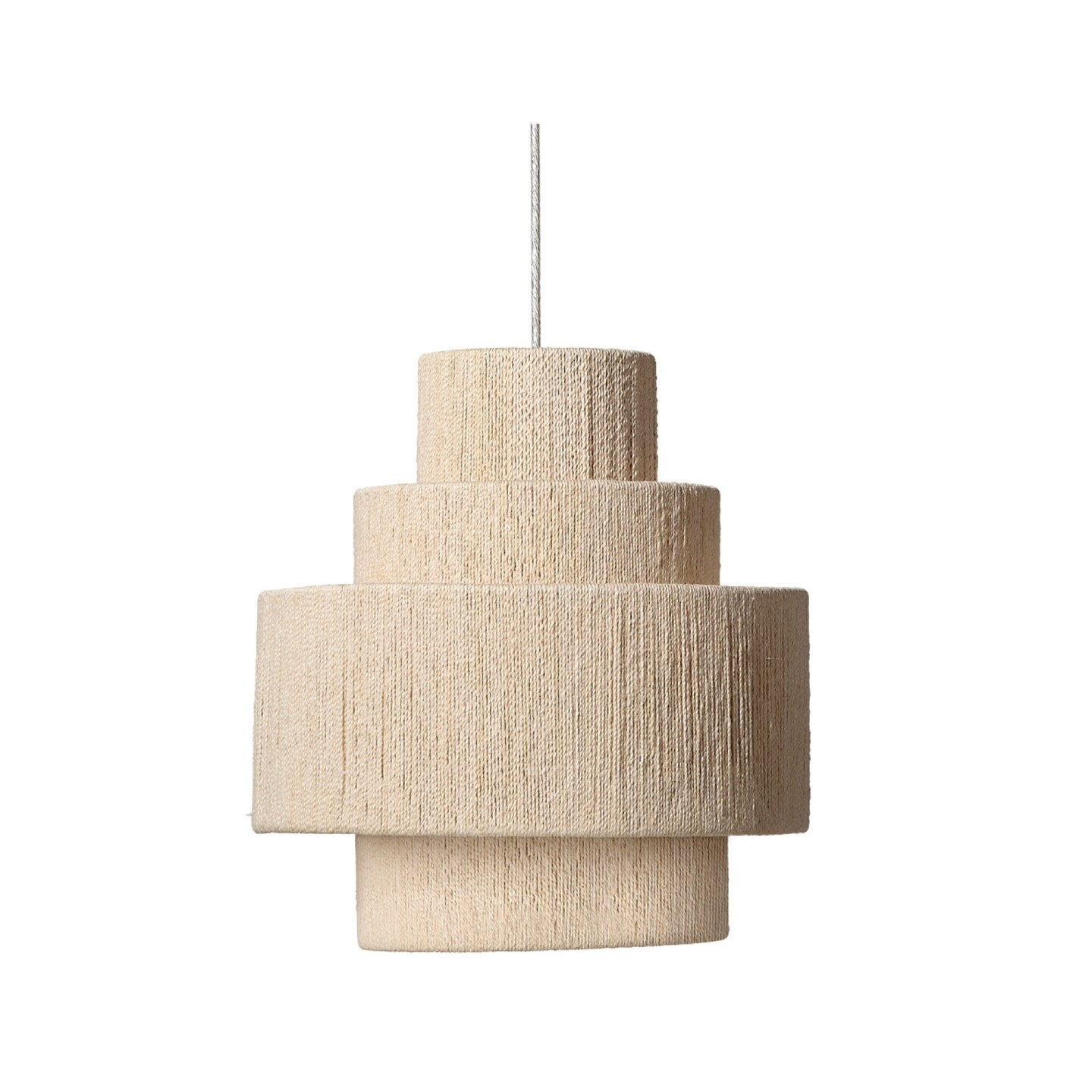 Jamie Young Company 3-Tier Adjustable Hanging Pendant Ceiling Light Fixture - 9.25&#x27;