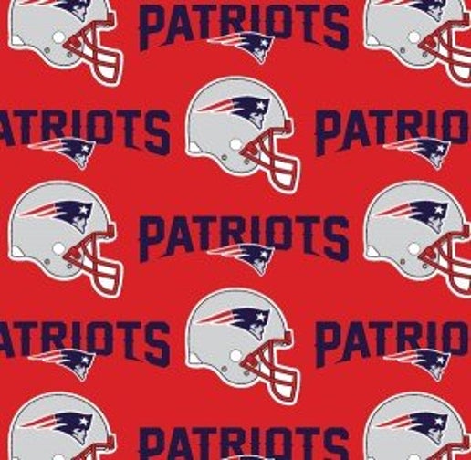Licensed NFL New England Patriots 6467-D Cotton Fabric by the Yard