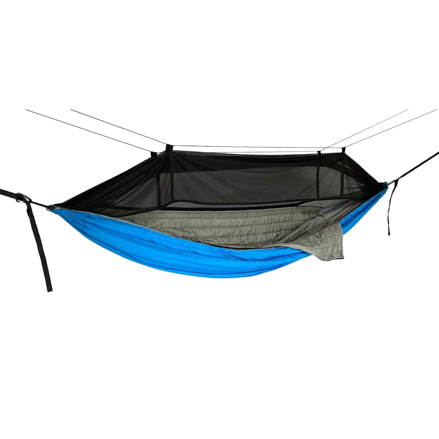Hidden Wild Hidden Wild Sleeping Bag Hammock with Bug Net - 9.25' - Blue