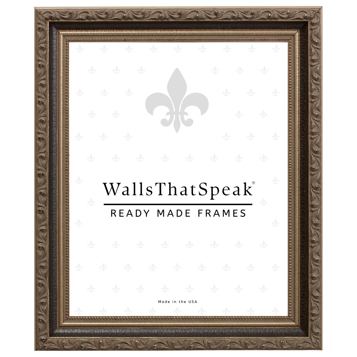 16x20 Regence 1.25 Wood Moulding, Wall Display Frame for Art, Posters, or Photos wallsthatspeak