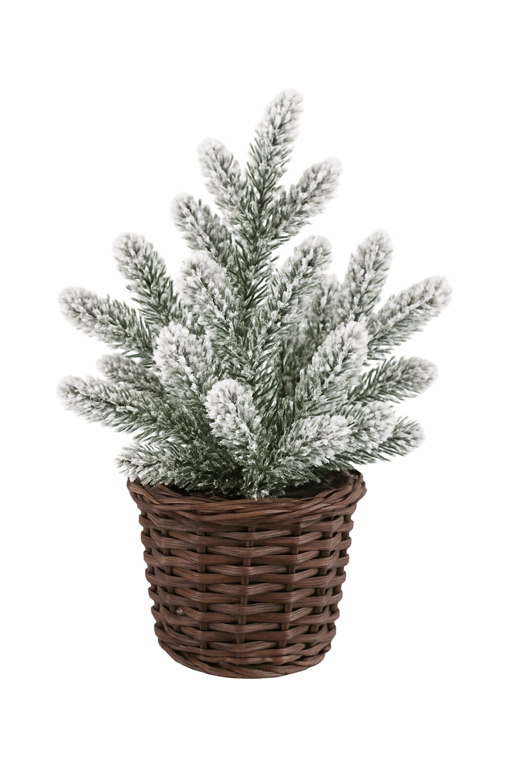 27&#x22; Christmas Pine Snow Noble Fir Spray x5 &#x2013; Artificial Holiday D&#xE9;cor Fir Stems, Faux Pine Branches for Christmas, Home &#x26; Event Decoration, Set of 12