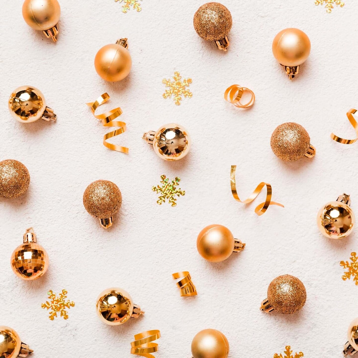 24 Count Small Bronze Fall Christmas Ornaments Balls - 1.2 Inch (Bronze)