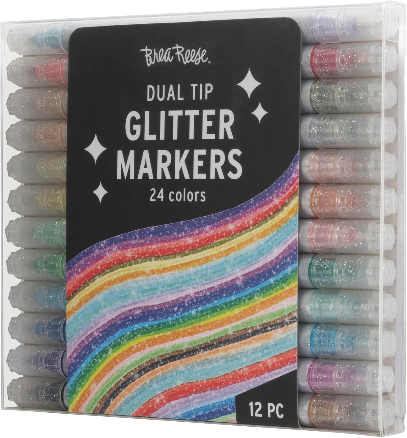 Dual Tip Markers - Glitter