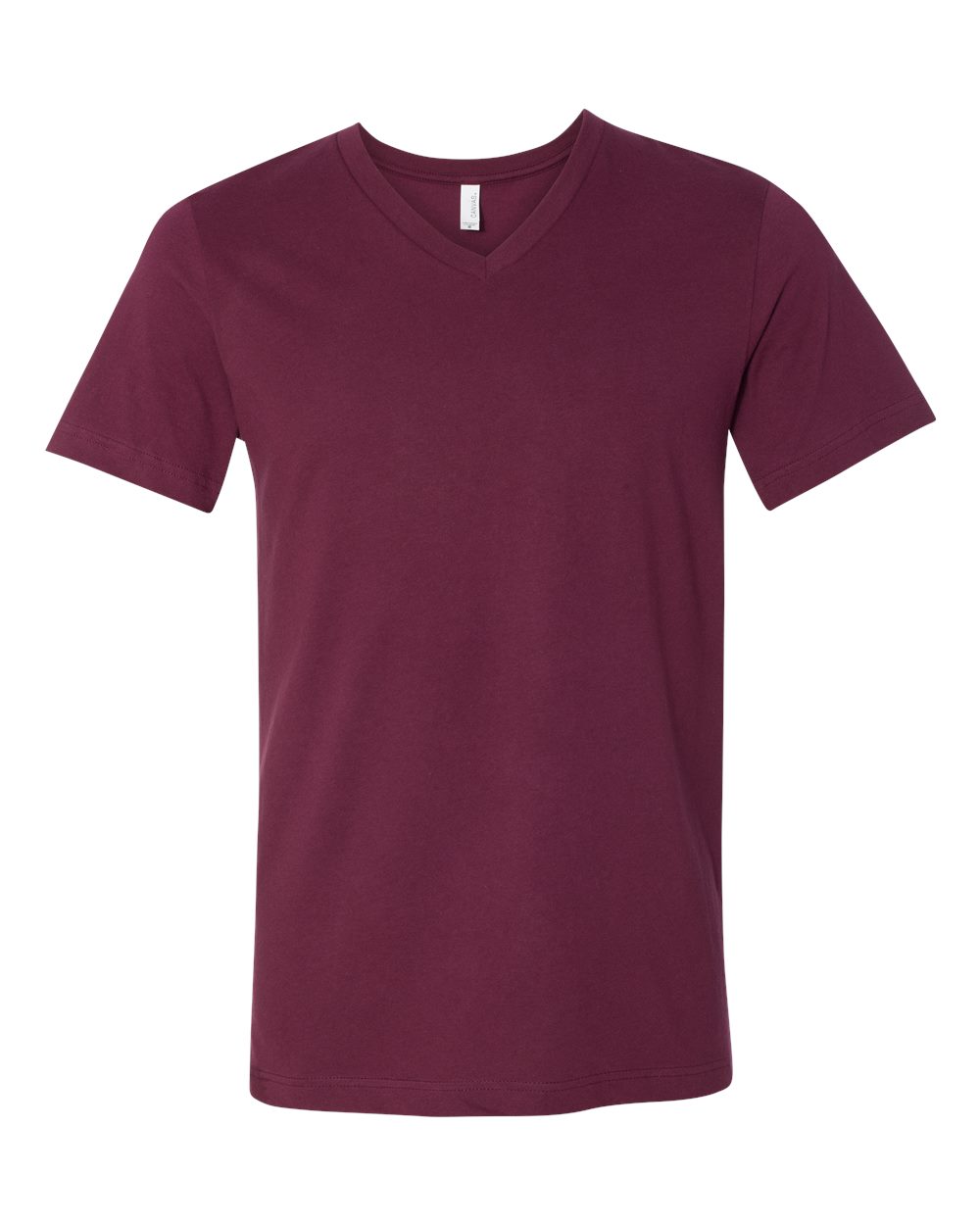 BELLA + CANVAS Unisex Jersey V-Neck Tee Lightweight Airlume Cotton Retail Fit Everyday Casual Shirt
