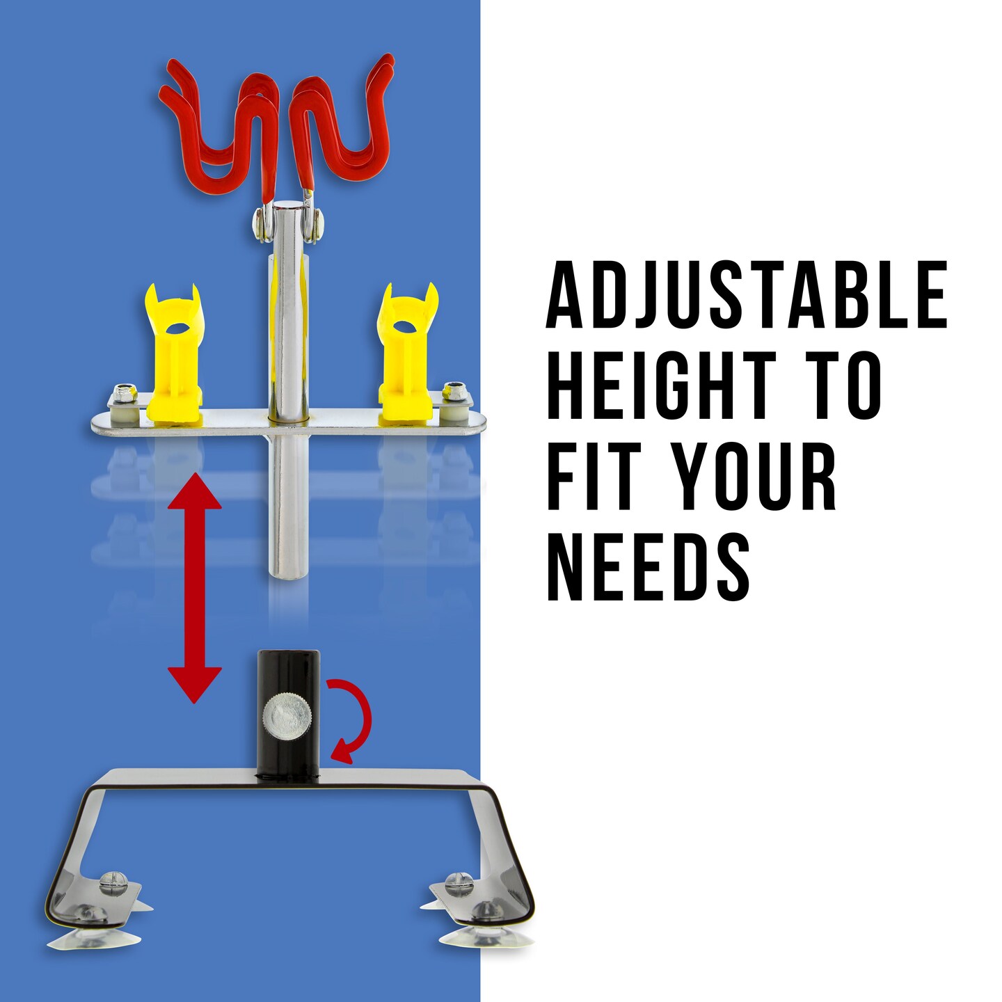 4-Airbrush Holder Station - Swivel &#x26; Tilt Tabletop - Airbrush Accessories &#x26; Supplies for Garage or Workspace