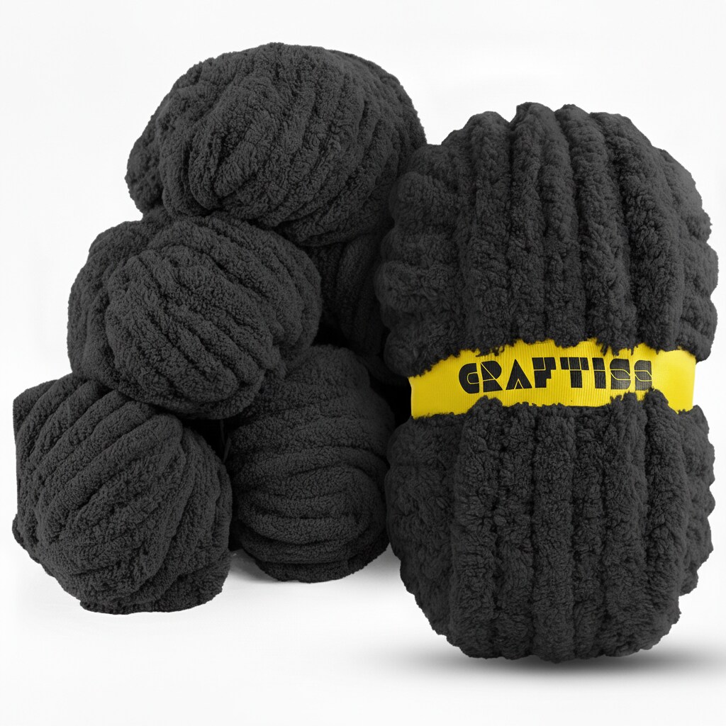8 Rolls Chunky Chenille Yarn for Crocheting - Jumbo 7 Weight (27 yds, 8 oz Each Skein), Bulky Thick Crochet Knit Blanket Chunky Yarn for Hand Knitting