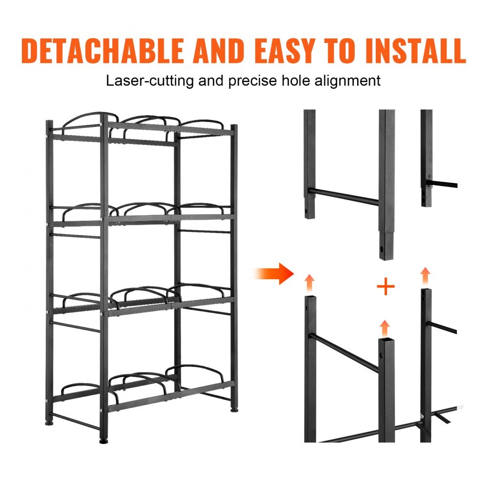 Gallon Water Jug Holder,Double Row Rack for Bottles Silver, Color ...