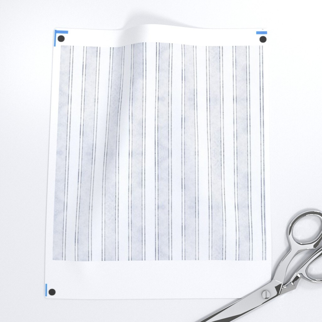 Faded Stripes Neutral Coastal Boho Geometric Linear Monochrome Soft Gray Rustic Vintage Custom Removable Wallpaper by Spoonflower Peel & Stick Wallpaper 2FT Wide