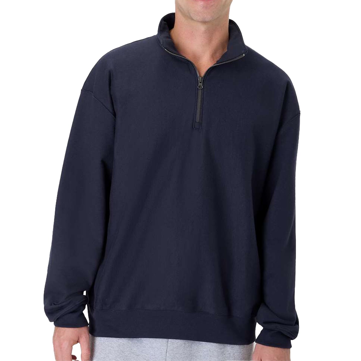 Hanes Beefy Men’s Heavyweight Quarter-Zip Sweatshirt, Crafting Blank