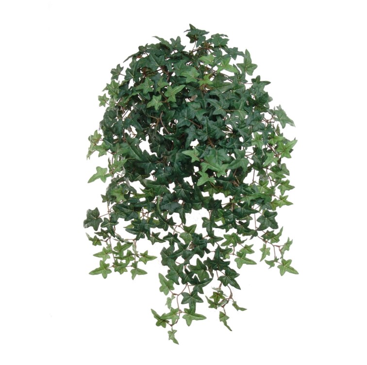 26&#x22; Mini English Ivy Bush &#x2013; 450 Silk Leaves, Lush Faux Greenery for Home &#x26; Wedding D&#xE9;cor