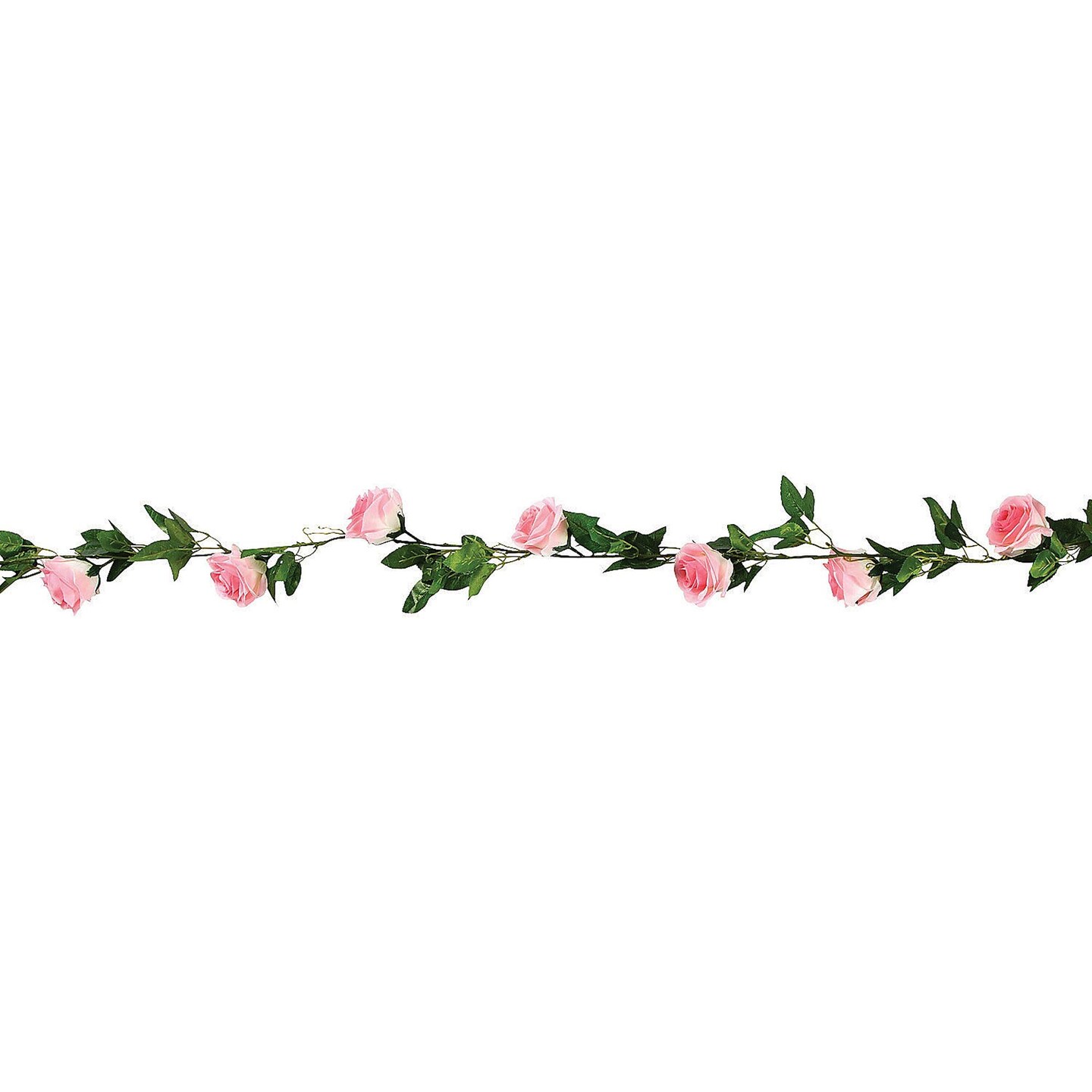 6 Feet Blush Rose Garland