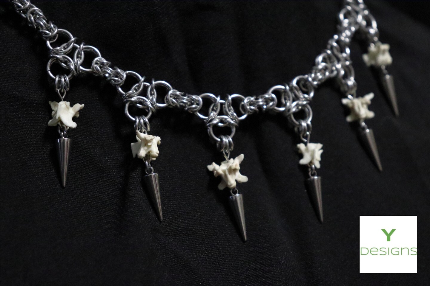 【RosenKreuz】zip vertebrae chain necklace Rosen Kreuz】zip vertebrae chain necklace | OUR BRAND,Rosen