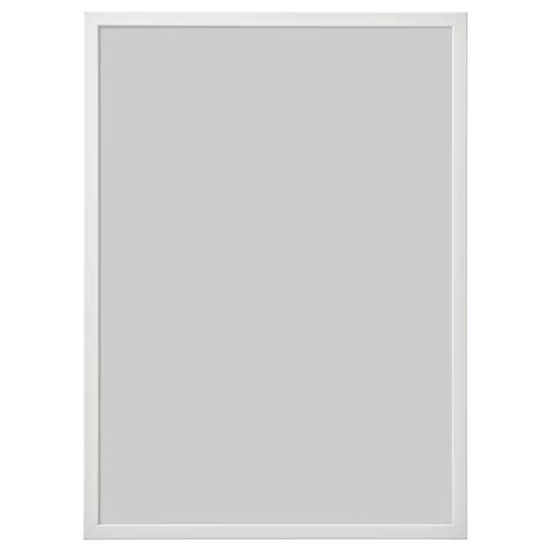 Frame White 19 &#xBE;x27 &#xBD;&#x22; Versatile and Easy to Hang Picture Frame