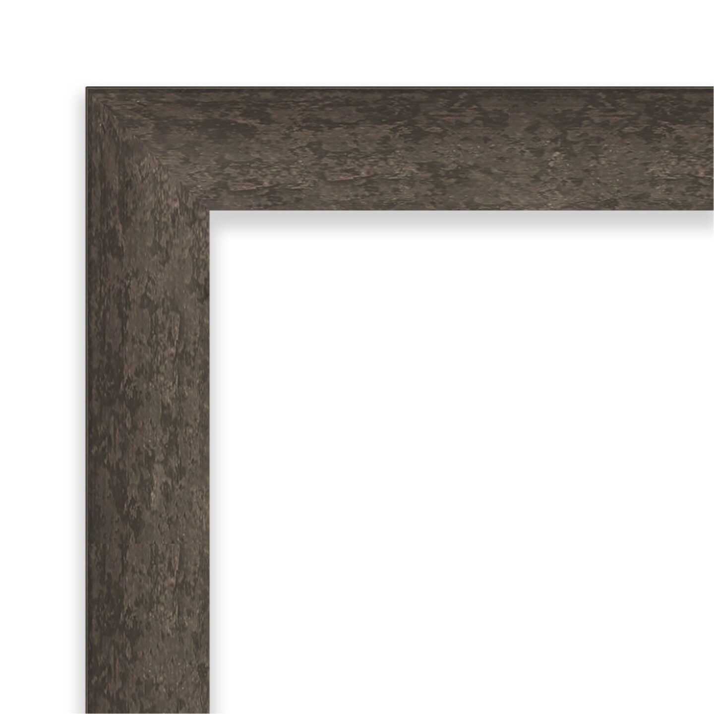 Dappled Narrow Wood Framed Magnetic Board