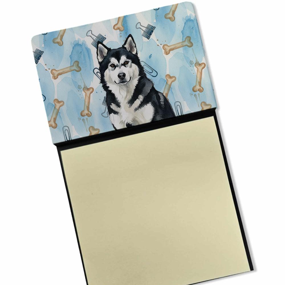 Edge Collections-3" x 3"-Multicolor-Professional Desk Sticky Note Dispenser with Watercolor Design-1 Pieces
