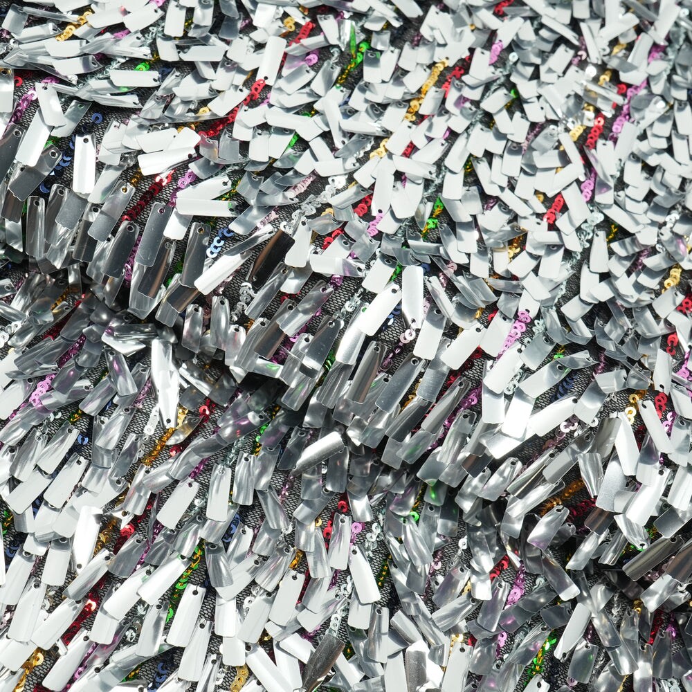 1 Yard Fabulous Stretch Mesh Sequin Fabric 36" x 54/55" Length by Width