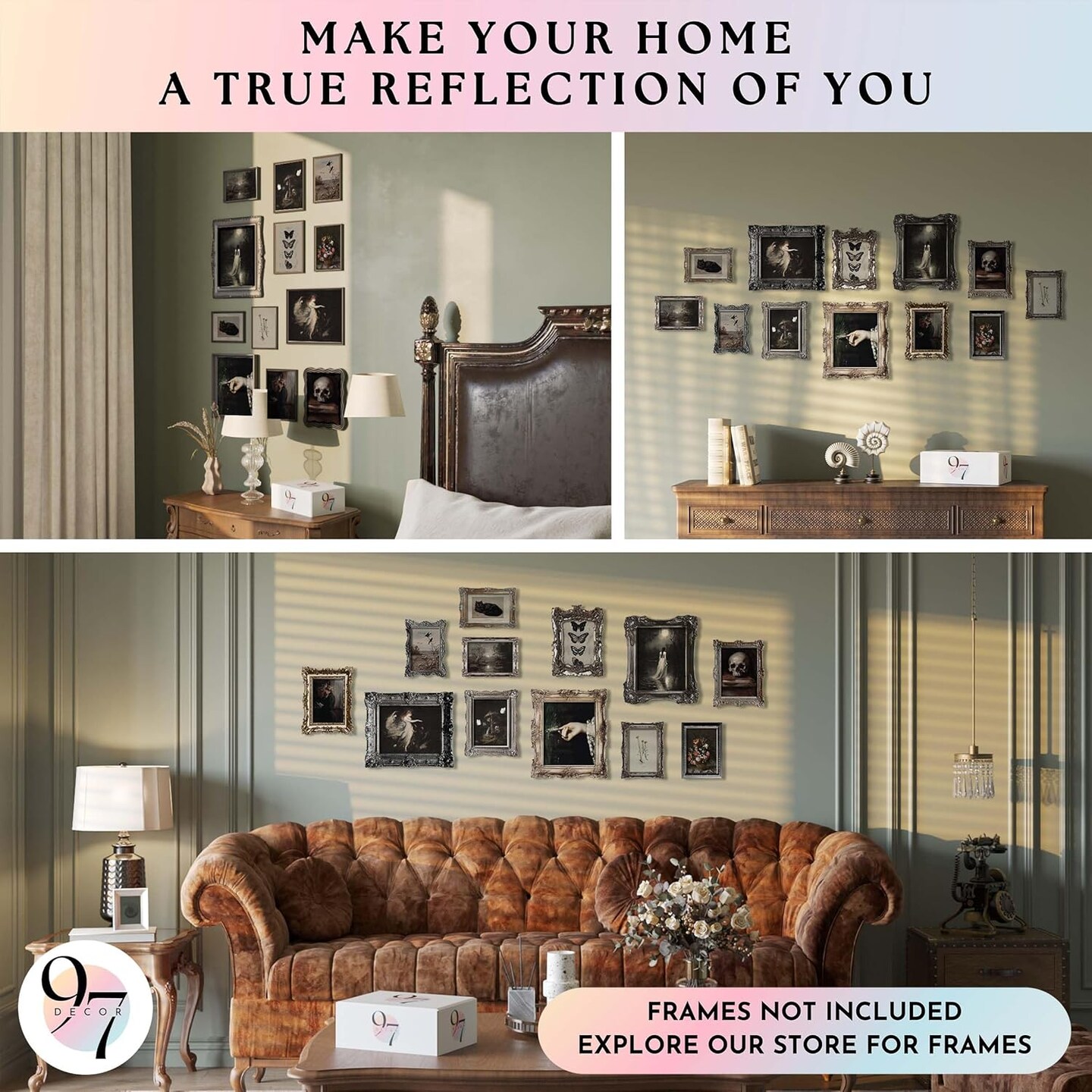 97 Decor Victorian Gothic Wall Art Prints