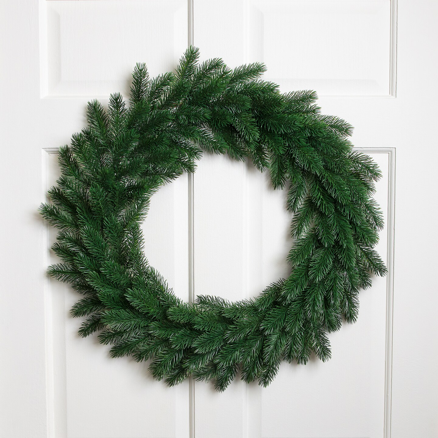 Northlight Evergreen Pine Artificial Christmas Wreath - 24&#x22; - Unlit
