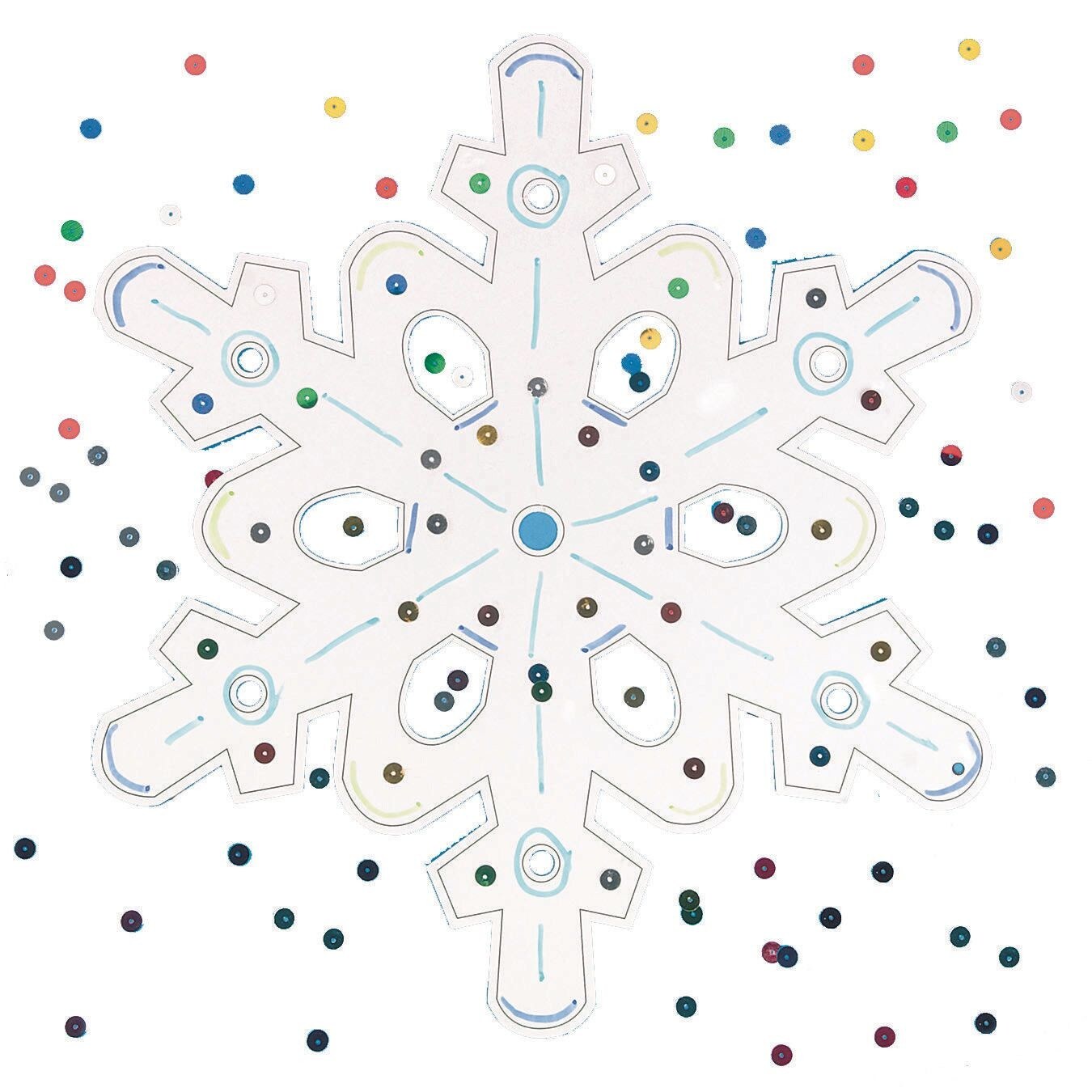 Snowflake Craft Kit (Pack of 12)