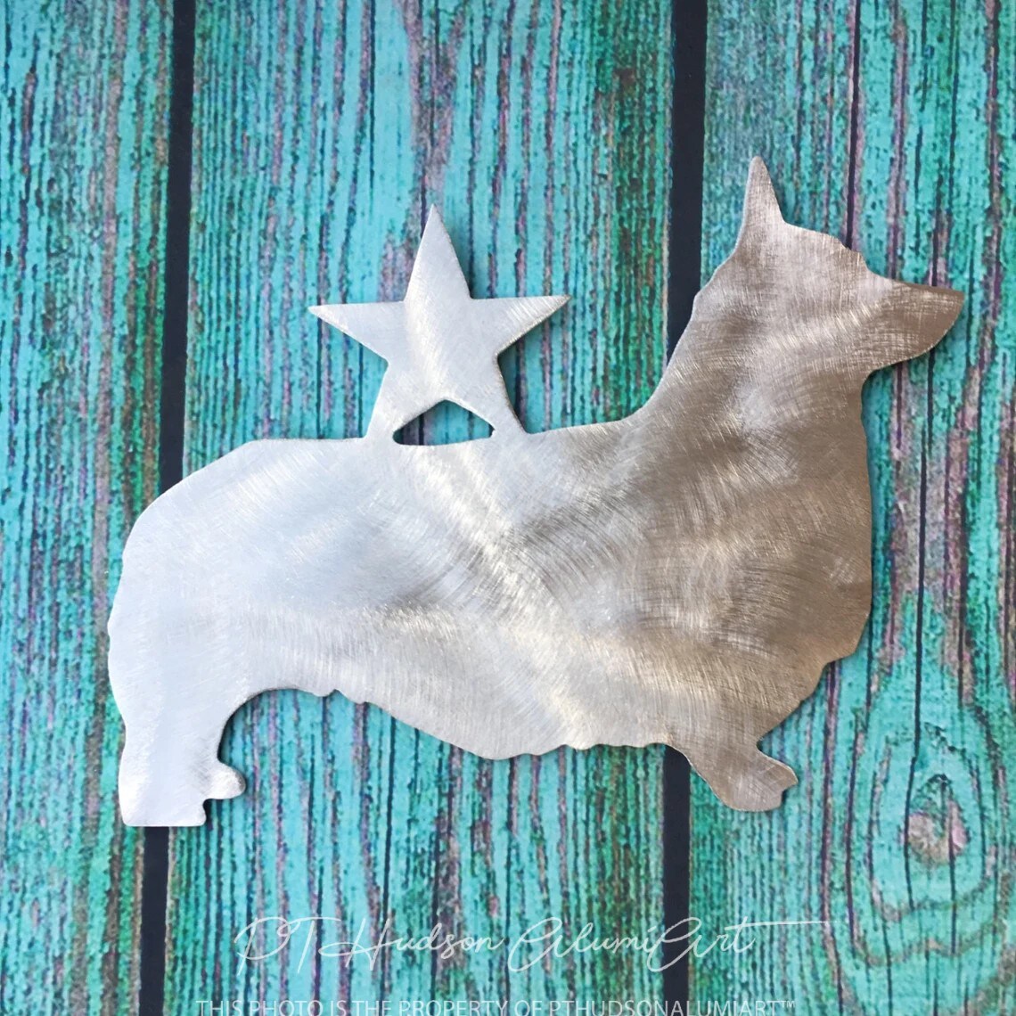 Carved corgi For home or garden or selling memorial