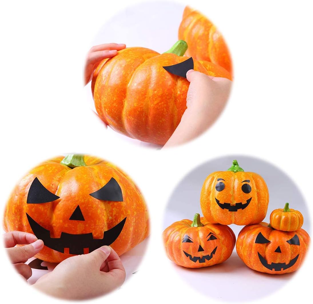 Pumpkin Decorating Stickers Kits Props