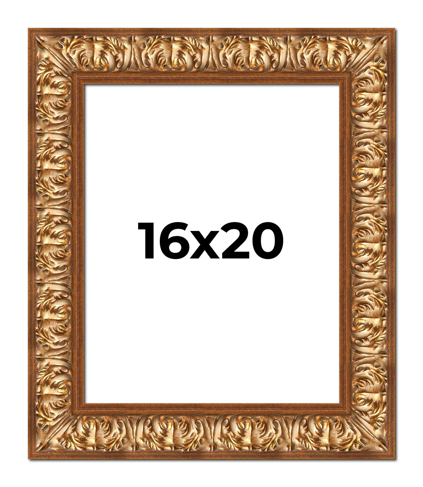 16x20 Modern Shadow Box 1&#x22; Depth Picture Frame with UV-Resistant Acrylic &#x26; Acid Free Backing, Available in 4 Finishes - Black, Brown, Gold, White