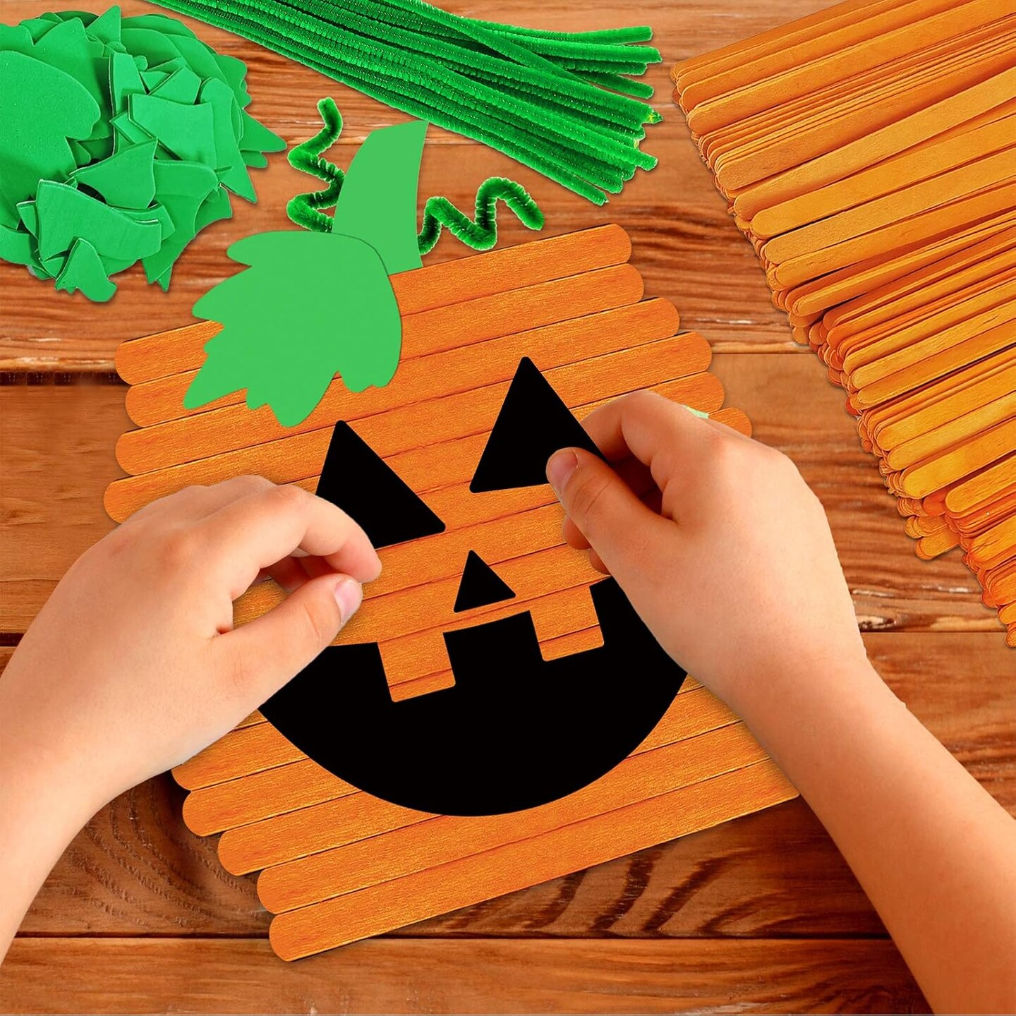 24 Sets Pumpkin Crafts Kits Halloween Crafts Fall Kids