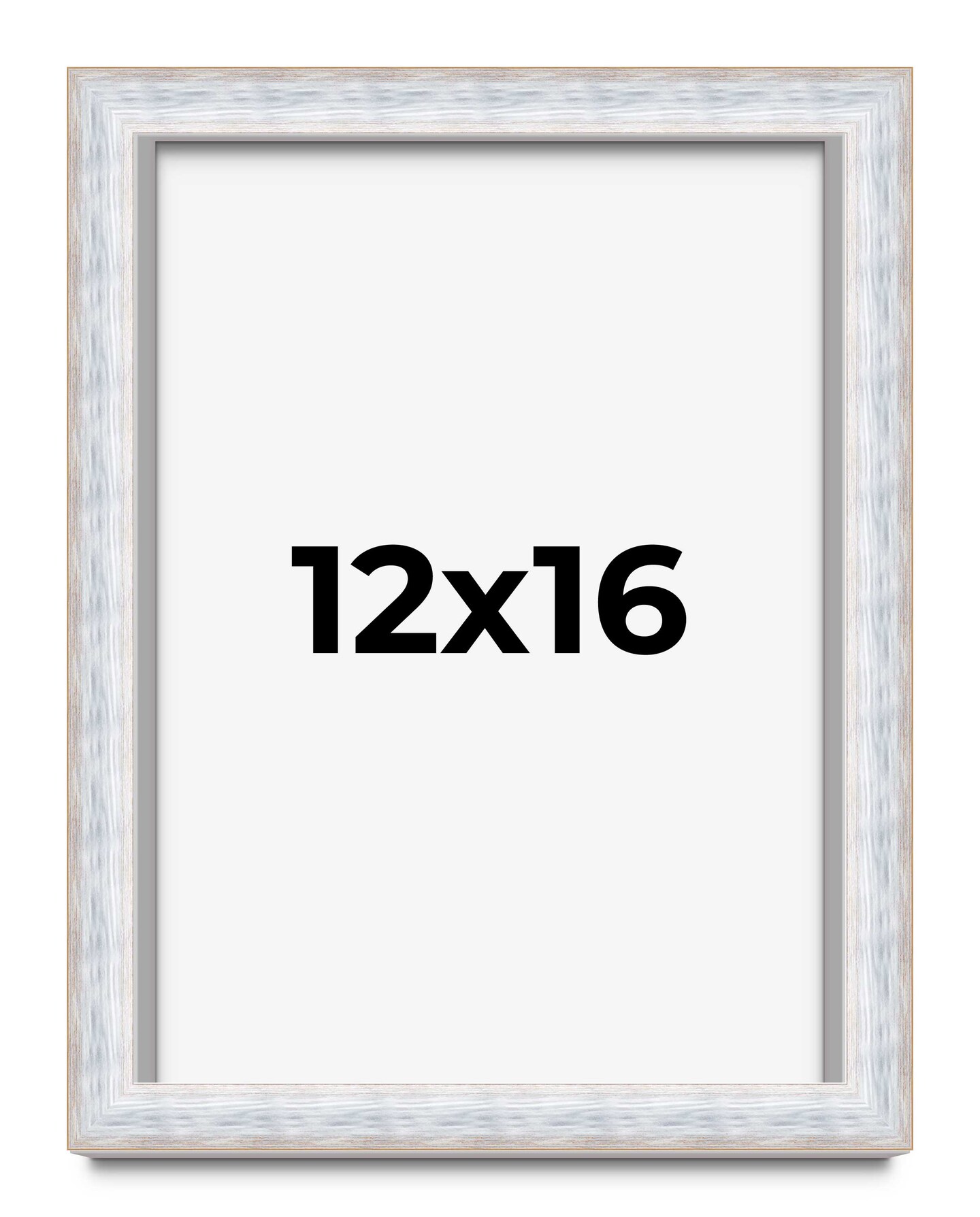 12x16 Modern Shadow Box 1.5" Depth Picture Frame with UV-Resistant Acrylic & Acid Free Backing, Available in 3 Finishes - Black, Silver, White
