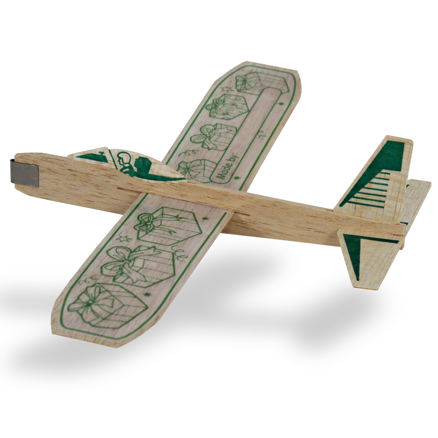 Guillow&#x27;s 12&#x22; Happy Birthday Balsa Glider Planes, 6 Pack