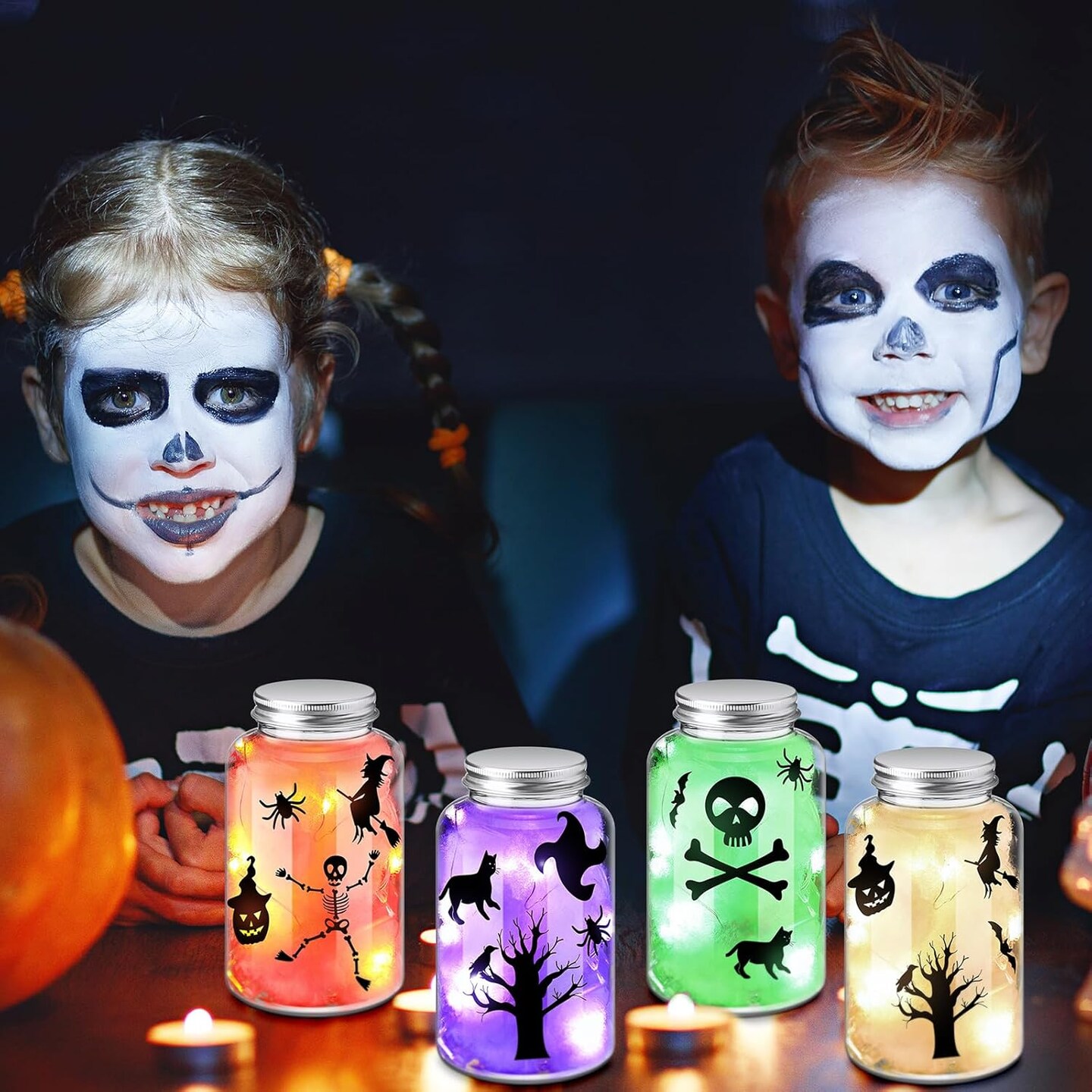 Halloween Mason Jar Crafts and Art Party Supplies