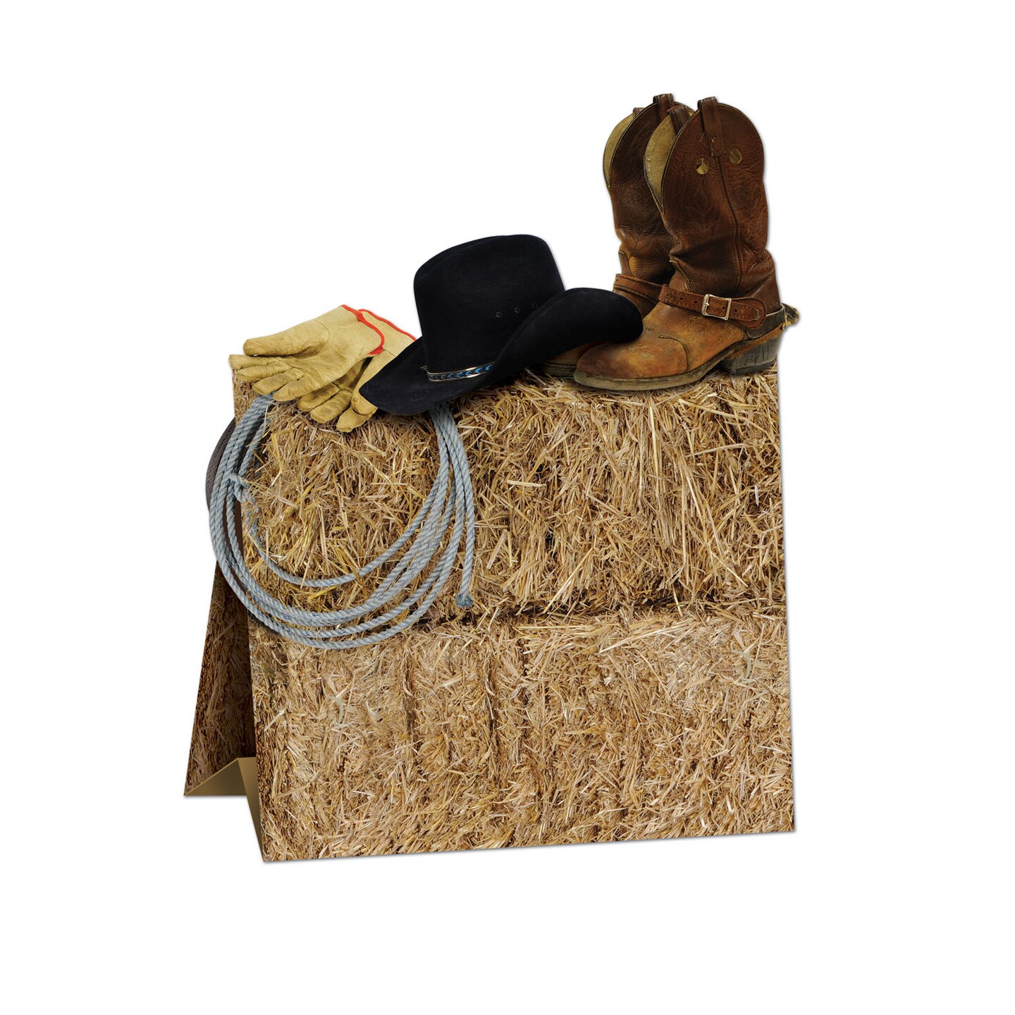 Beistle 9&#xBD;in. 3-D Western Centerpiece - 12 Pack