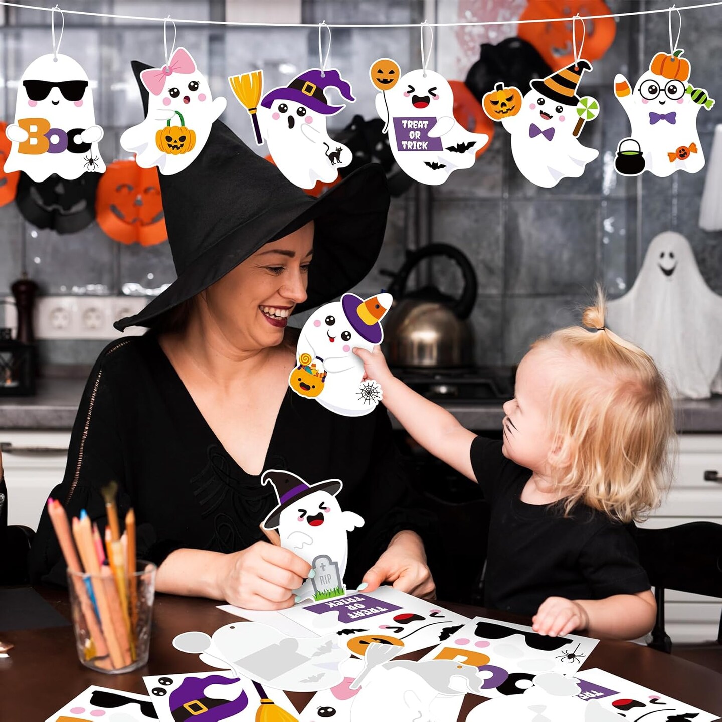 Halloween Ghost Crafts for Kids