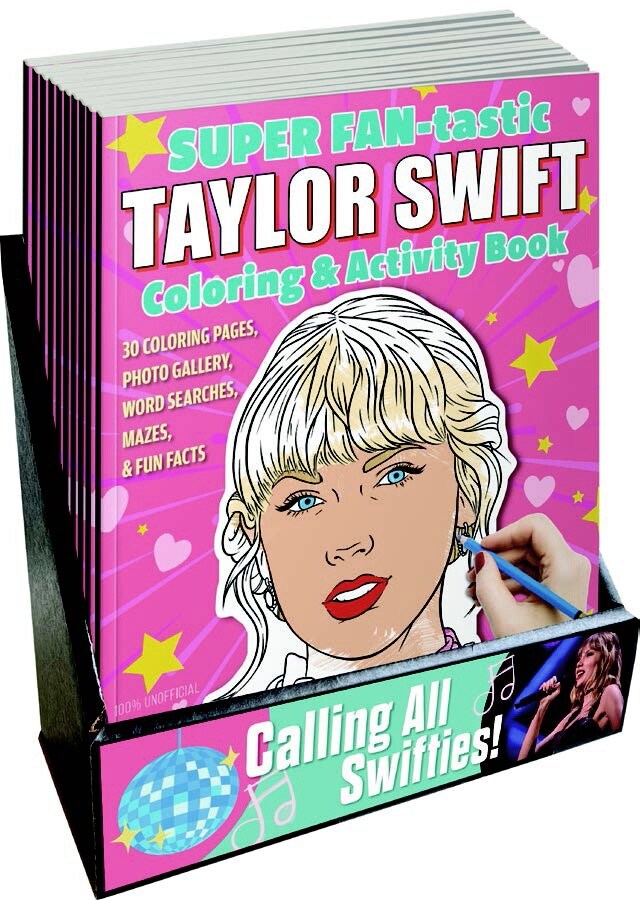 Taylor Swift Coloring Book Display 10pcs-Softcover