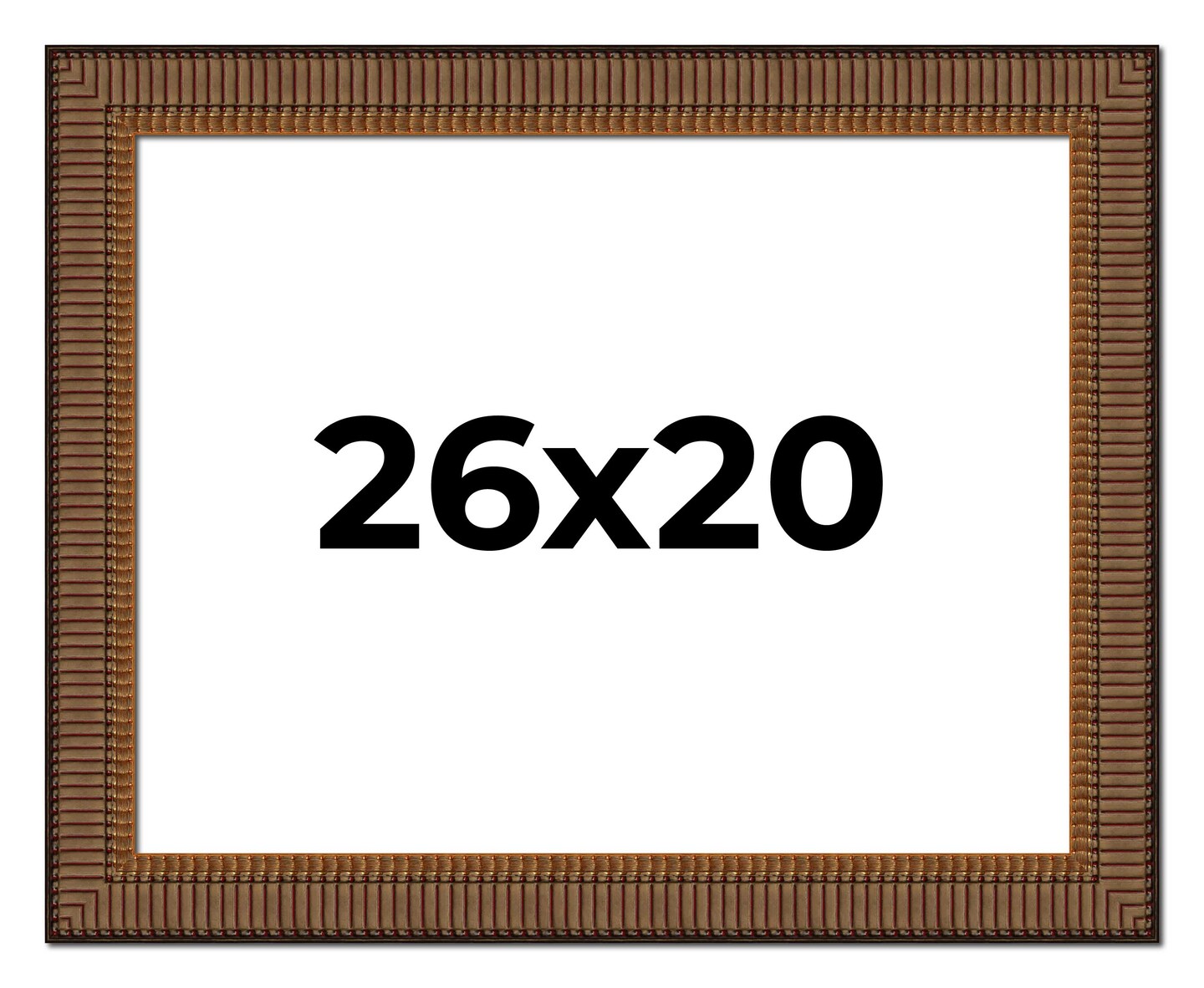 20x26 Museum Picture Frame with UV-Resistant Acrylic & Acid Free