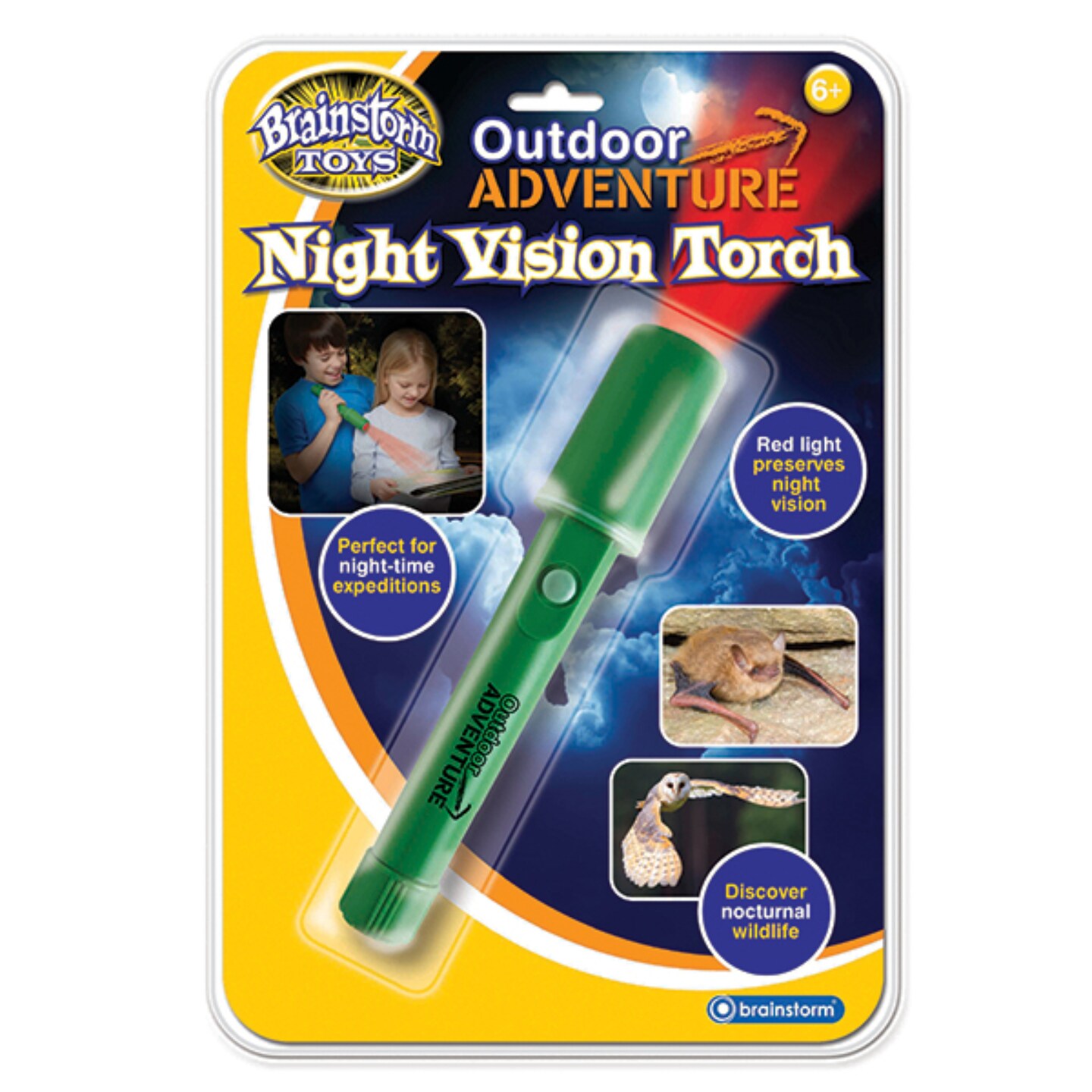 Brainstorm Toys - Outdoor Adventure Night Vision Flashlight Torch