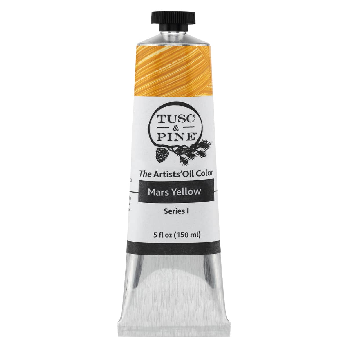 Tusc &#x26; Pine Artist Oil Paint - 150 ml, Non-Yellowing, Rich &#x26; Creamy Consistency, Maximum Pigment Load, Small Batch Milled Range of 96 Oil Paints Developed for Professional Artists
