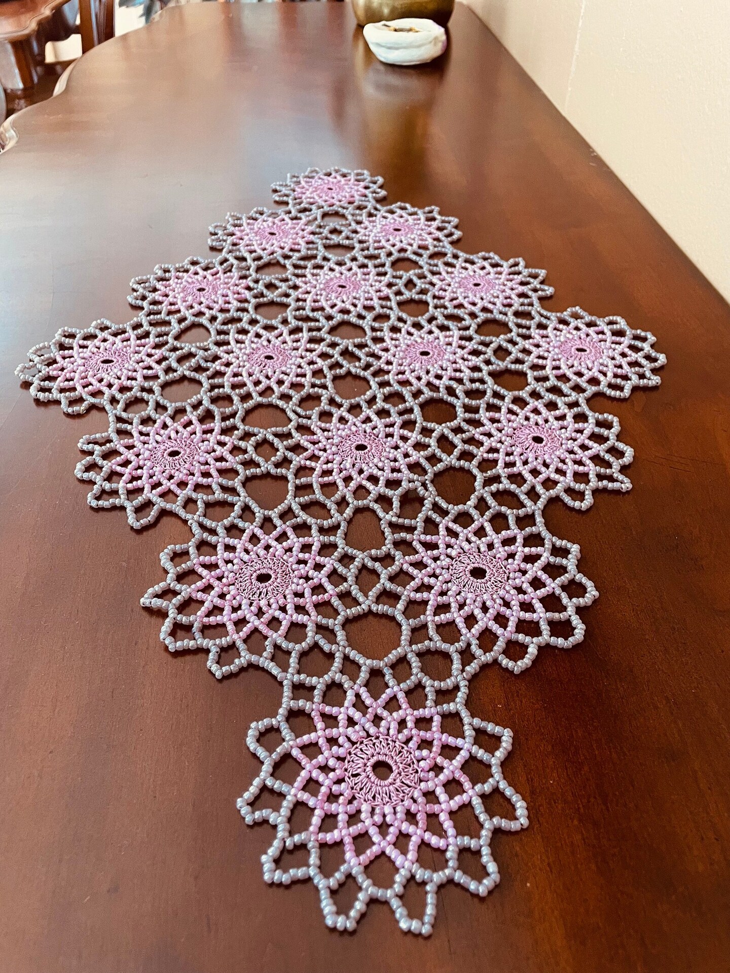 BellaCrochet: Rhapsody Rose Doily: A Free Crochet Pattern For You, image size:810x1080