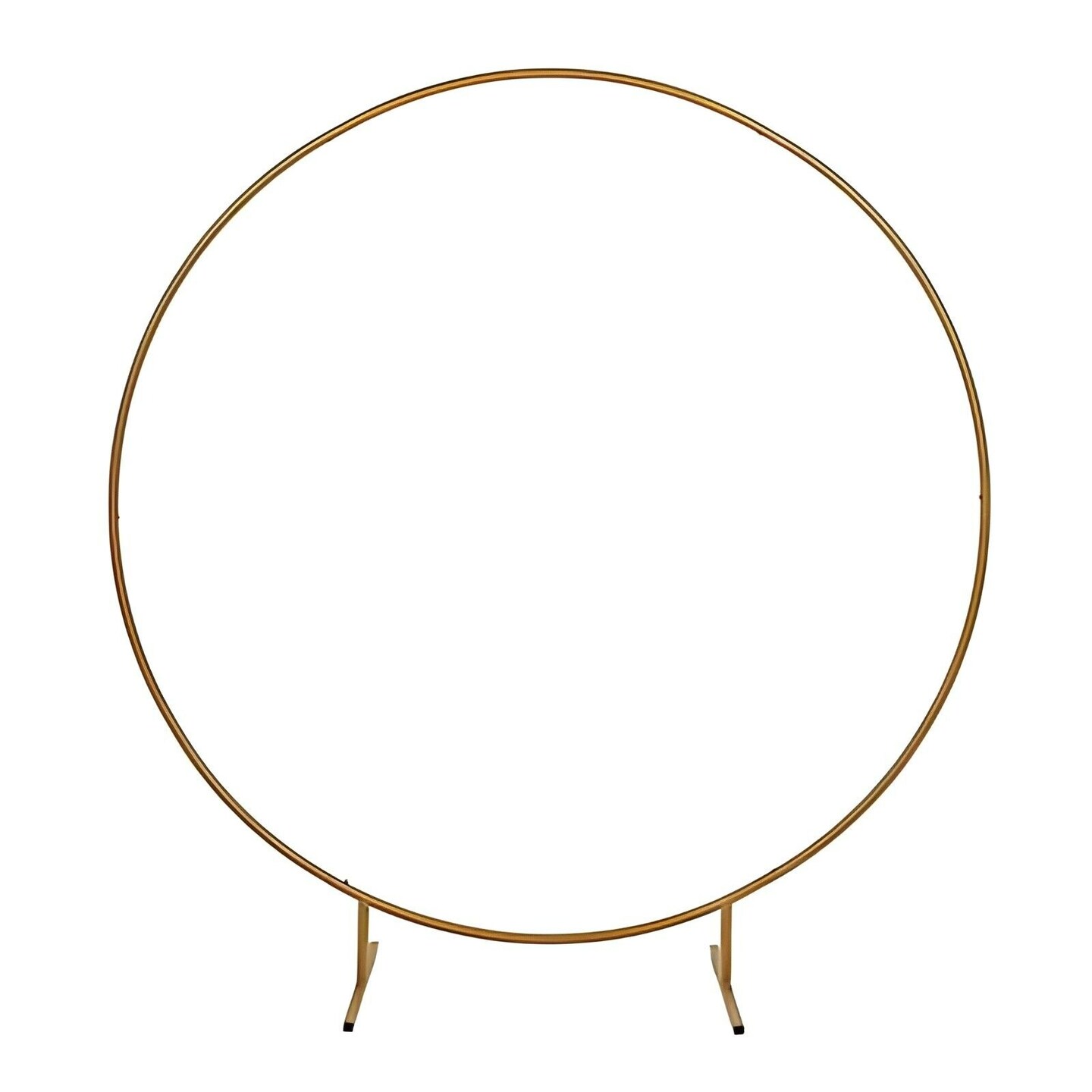 5 ft Gold Balloon Circle Metal Frame Wedding Arch Backdrop Stand Party Supplies