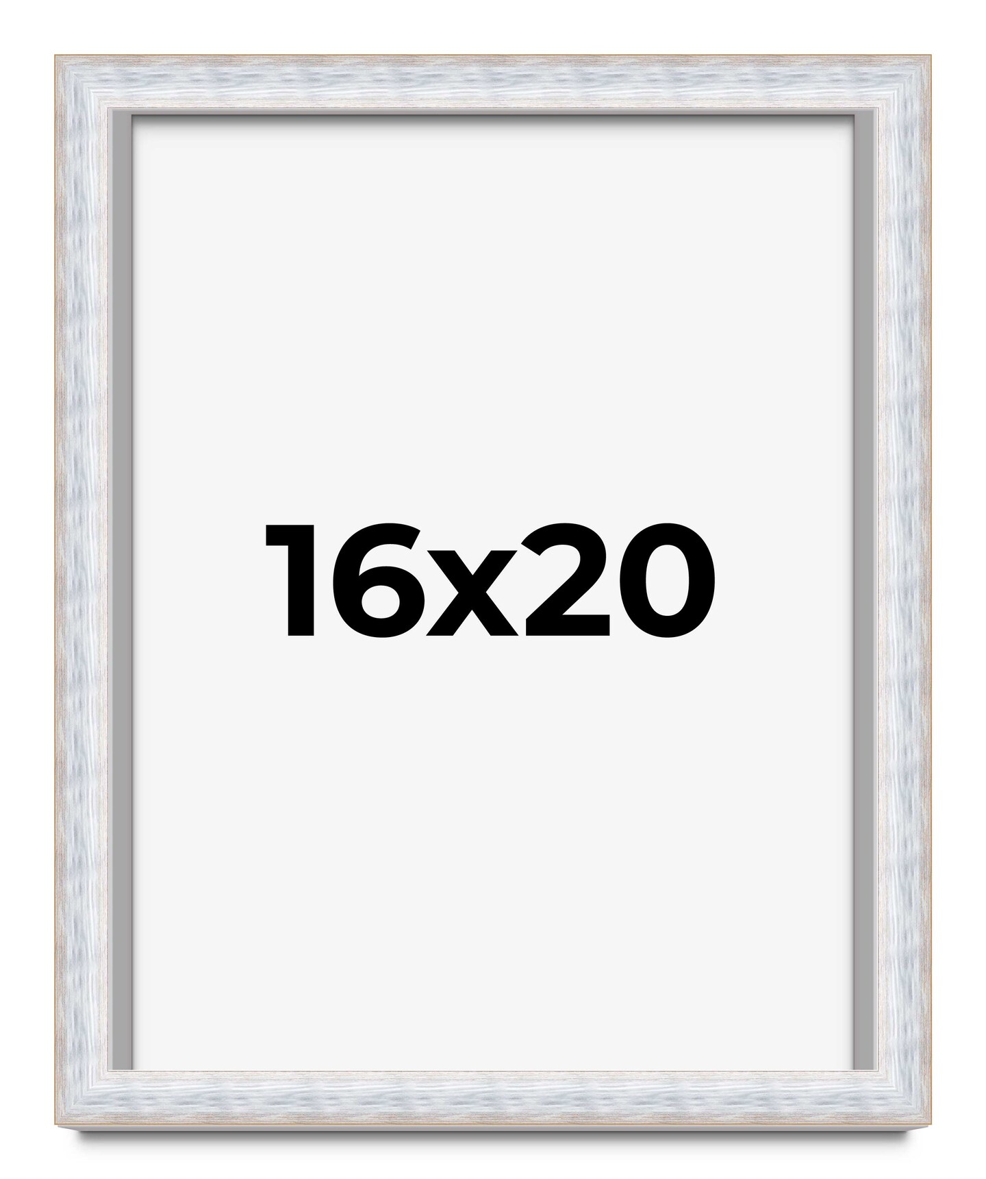 Modern Shadow Box 1.5" Depth White Picture Frame - UV Acrylic, Backing, Hanging Hardware