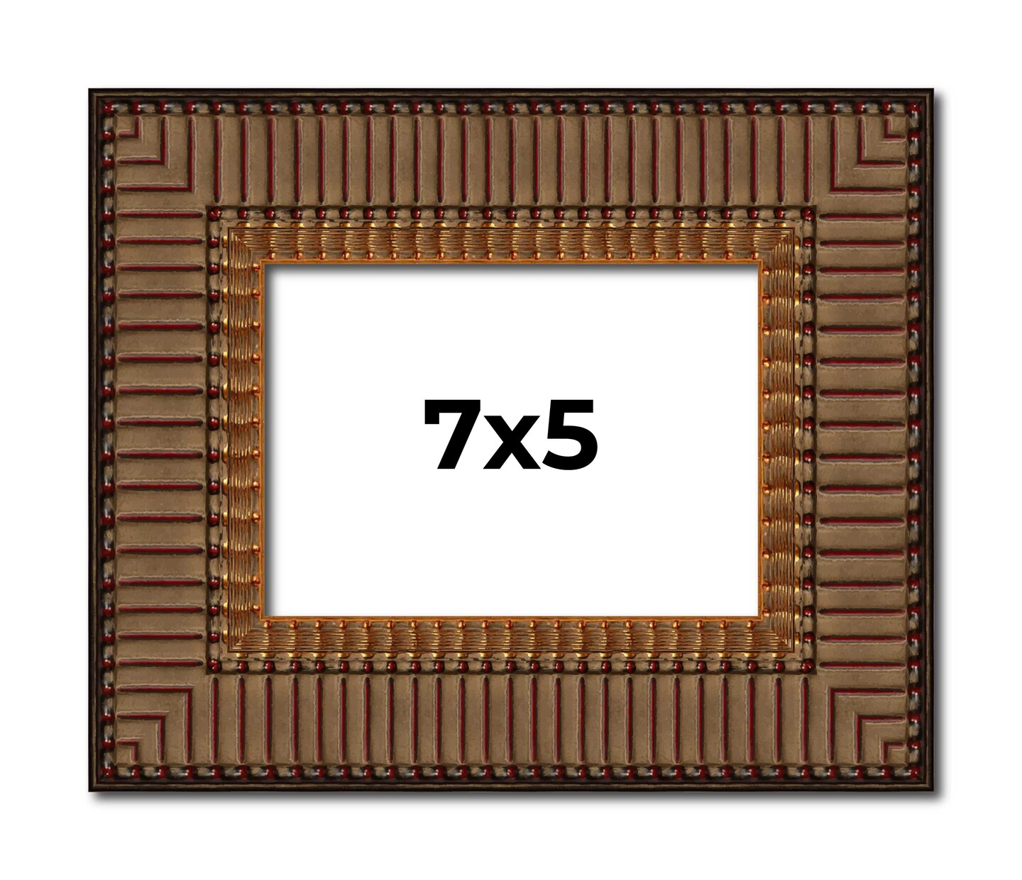 Photo Size Museum Black Picture Frame - UV Acrylic, Foam Board Backing, Hanging Hardware