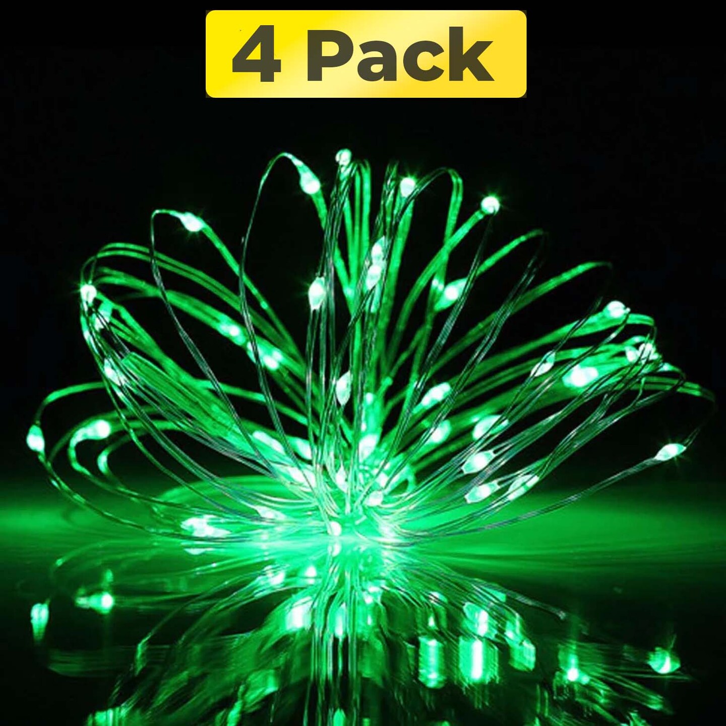 Christmas 100 LED Silver Copper Fairy Lights