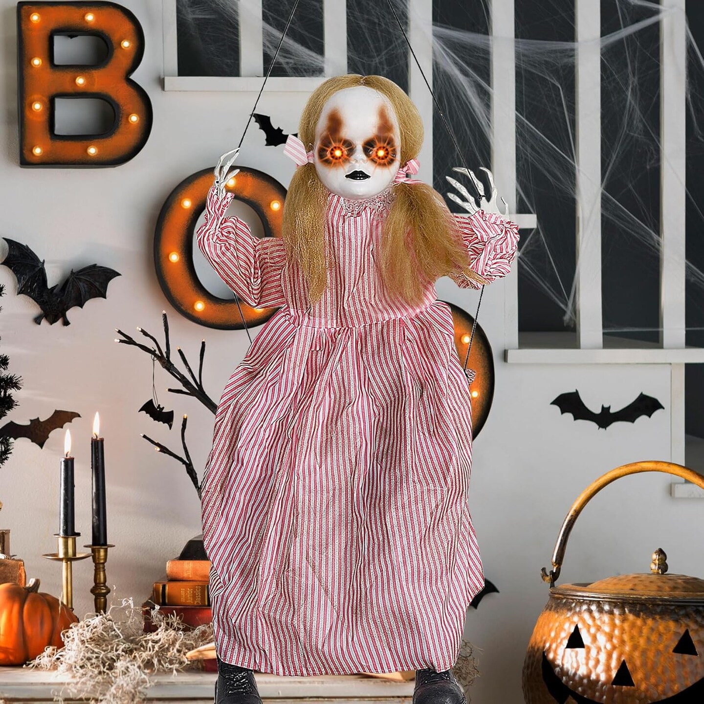 Halloween Hanging Ghost Props