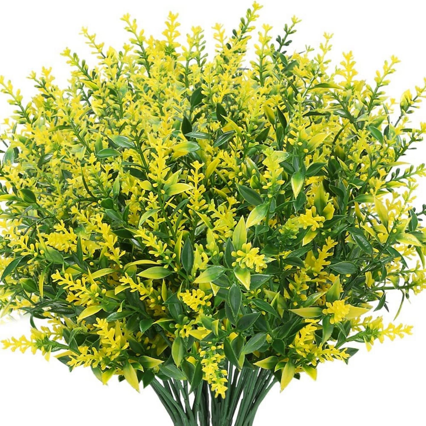 Kitcheniva 8 Bundles Artificial Flowers Plants Decor