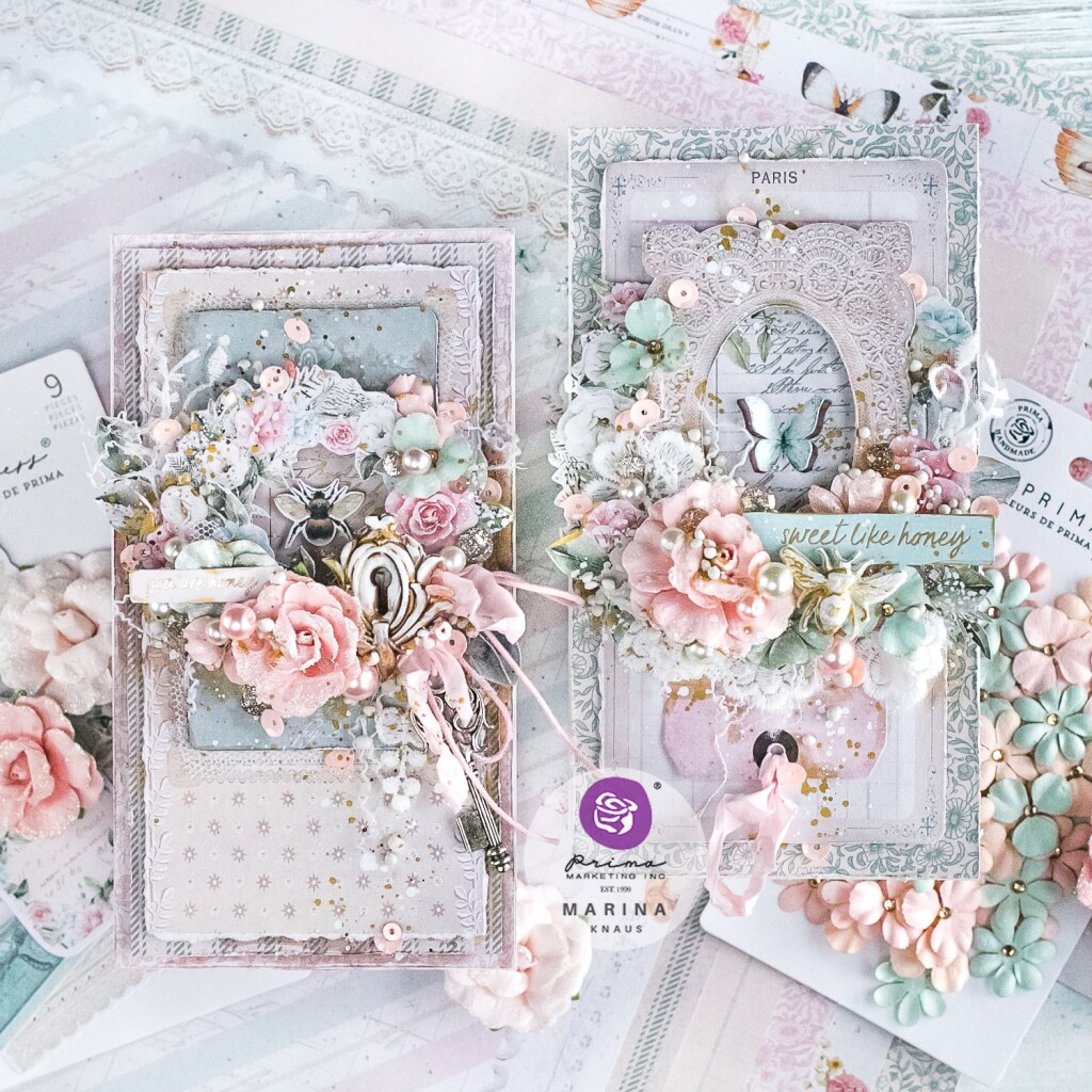 Prima Marketing Miel by Frank Garcia Collection Bundle Scrapbooking Journal Scrapbook Supplies Material Craft Notebooks Decoupage Album Art Journaling