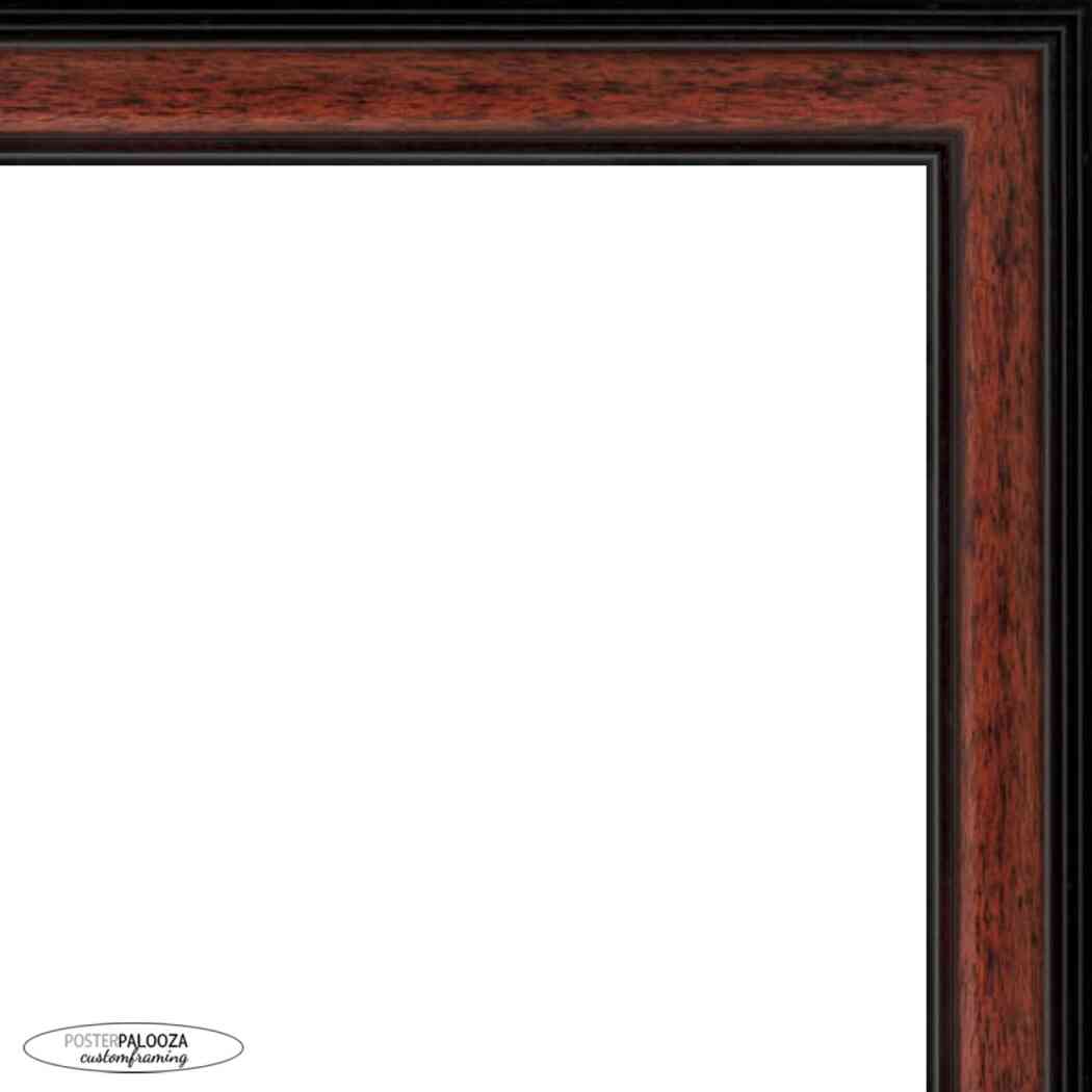4x4 Decor Picture Frame with UV-Resistant Acrylic &#x26; Acid Free Backing, Available in 2 Finishes - Black and Brown