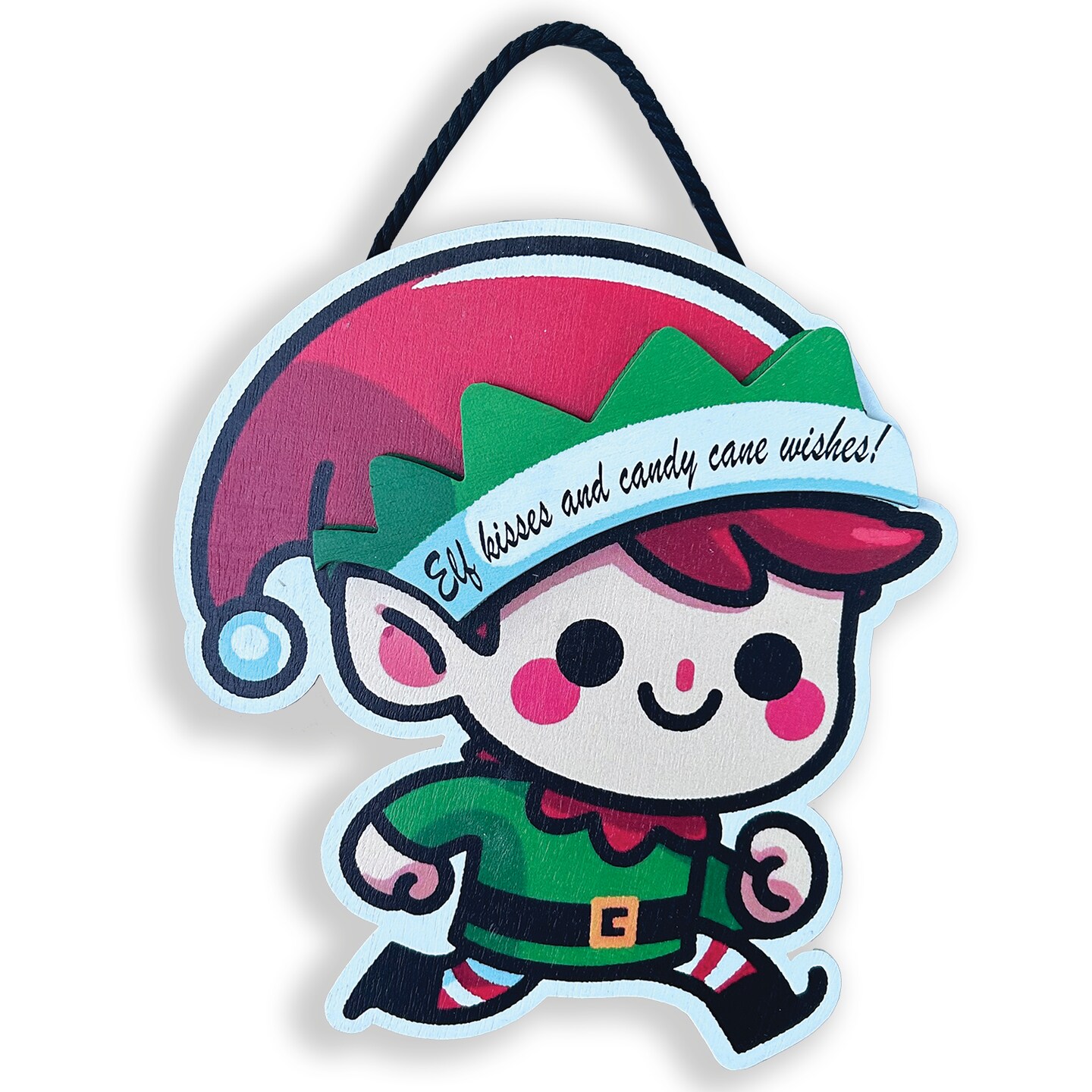 Elf Door Hanger