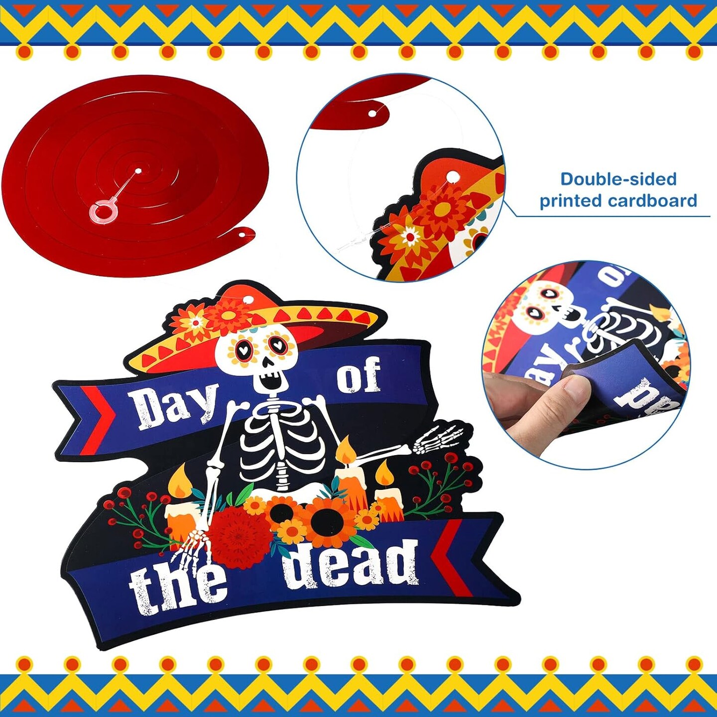 Day of The Dead Hanging Decorations